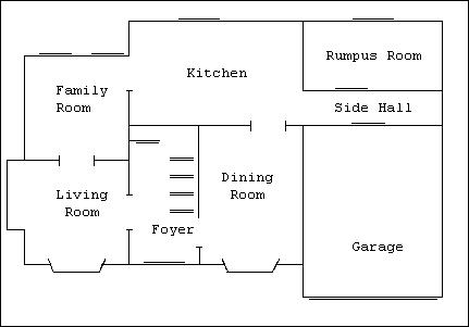 simpsons house plan